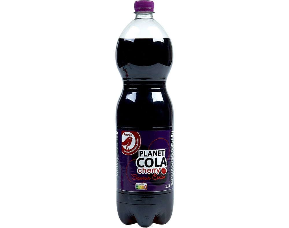 COLA AUCHAN CEREJA 1.5L