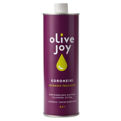 Olive Joy Olivenöl Koroneiki ausgewogen scharf