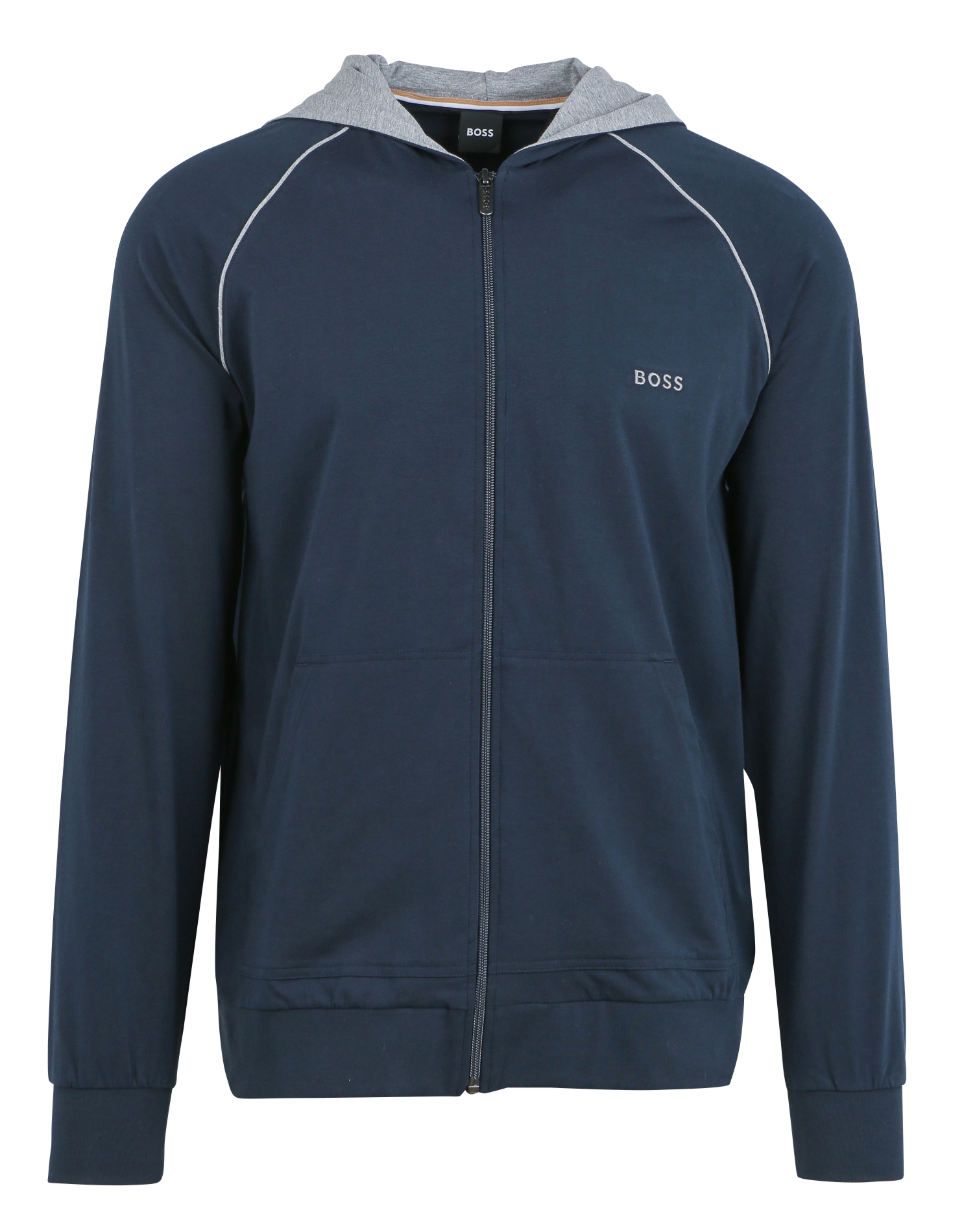 Sweat à capuche zippé | Bleu