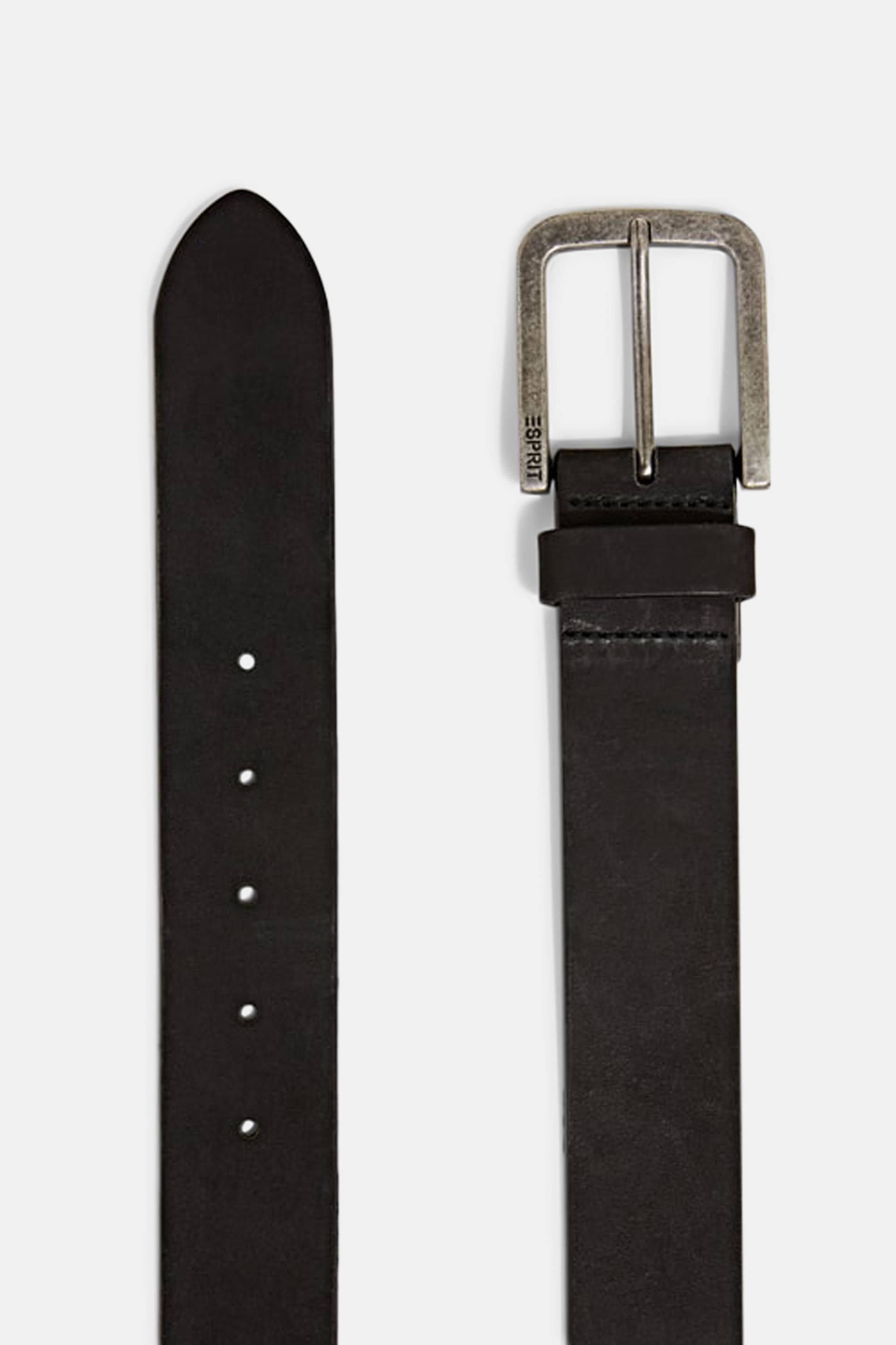 Ceinture en cuir nubuck