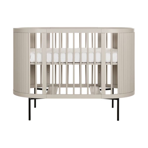 Kidsmill Sense Babykamer | Ledikant 60 x 120 cm   Commode - Oatmeal