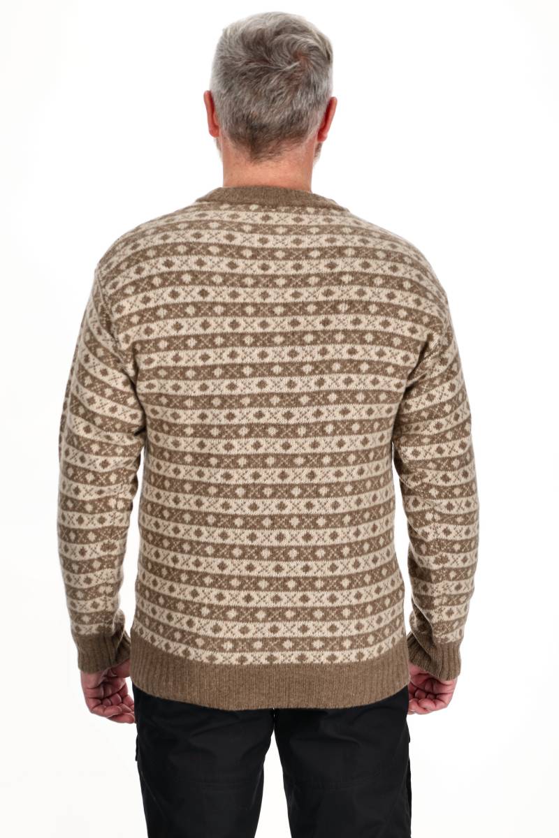 Asivik Hjelm Sweater, Herre (Camel Sand)