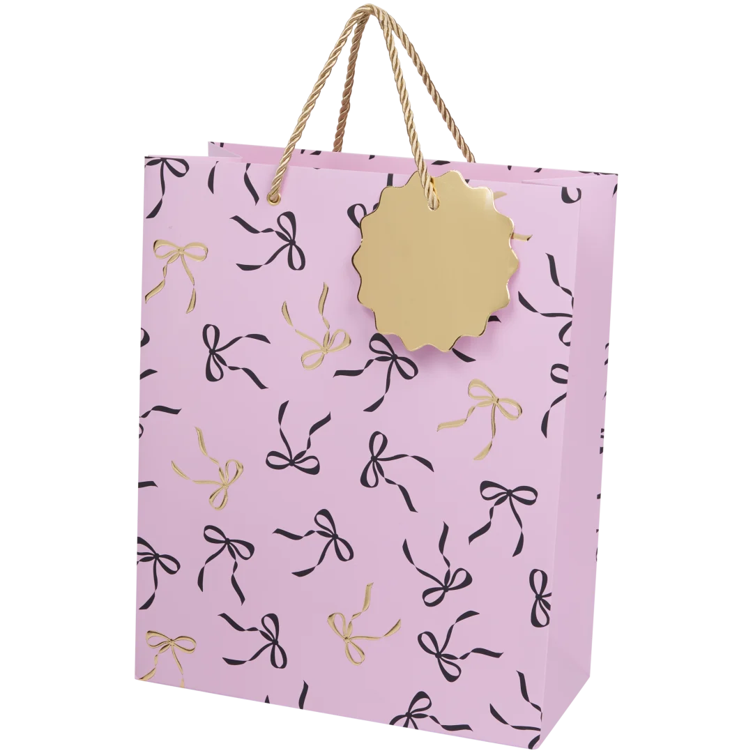 Sac cadeau à motif Avec