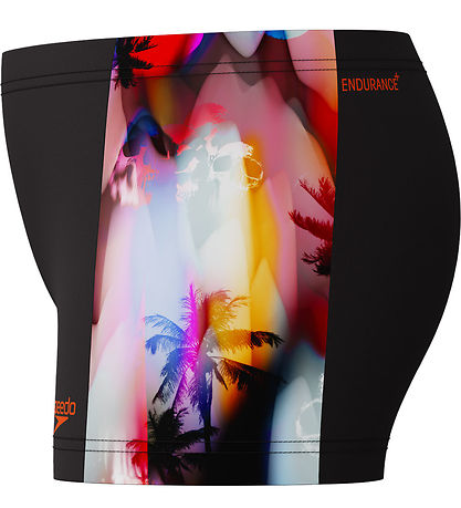 Speedo Badehose - Digital Panel - Schwarz m. Print