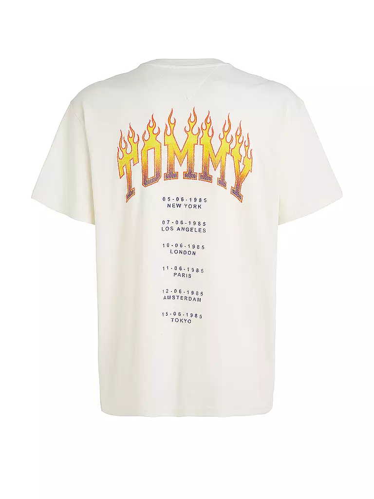 TOMMY JEANS T-Shirt weiss