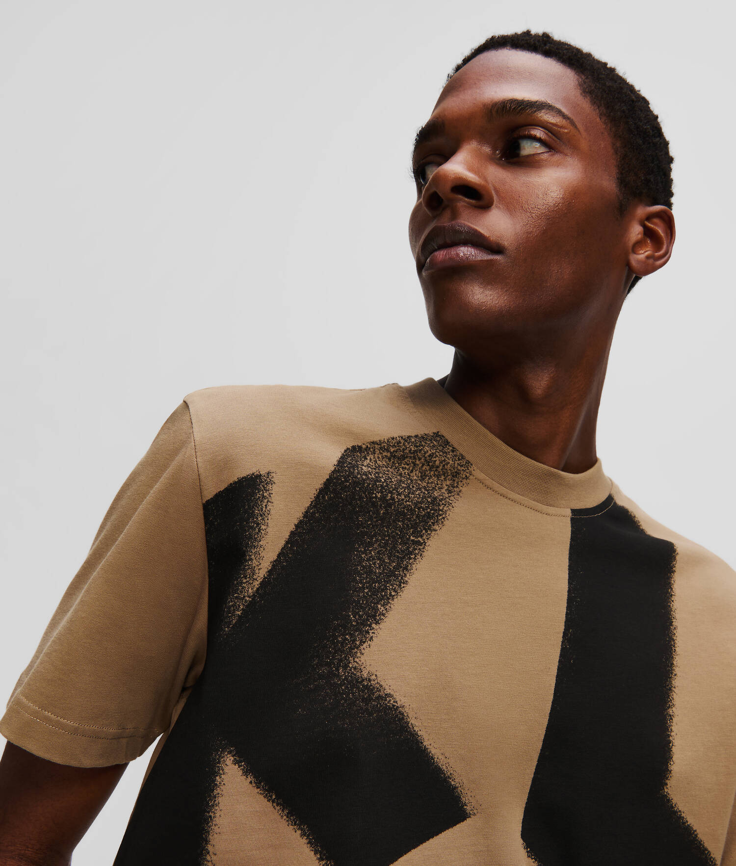 T-SHIRT EFFET DÉLAVÉ KLJ MONOGRAM