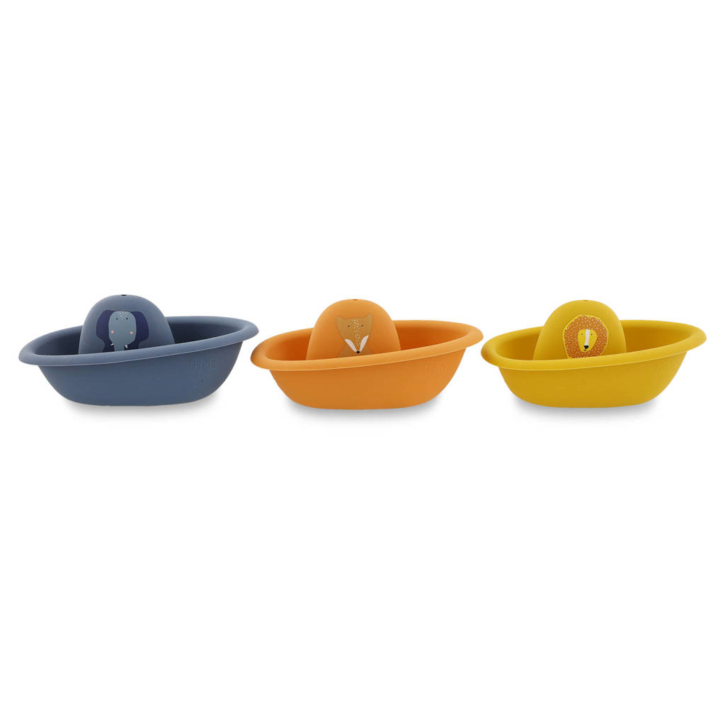 bad bootjes All Animals blauw/geel/oranje