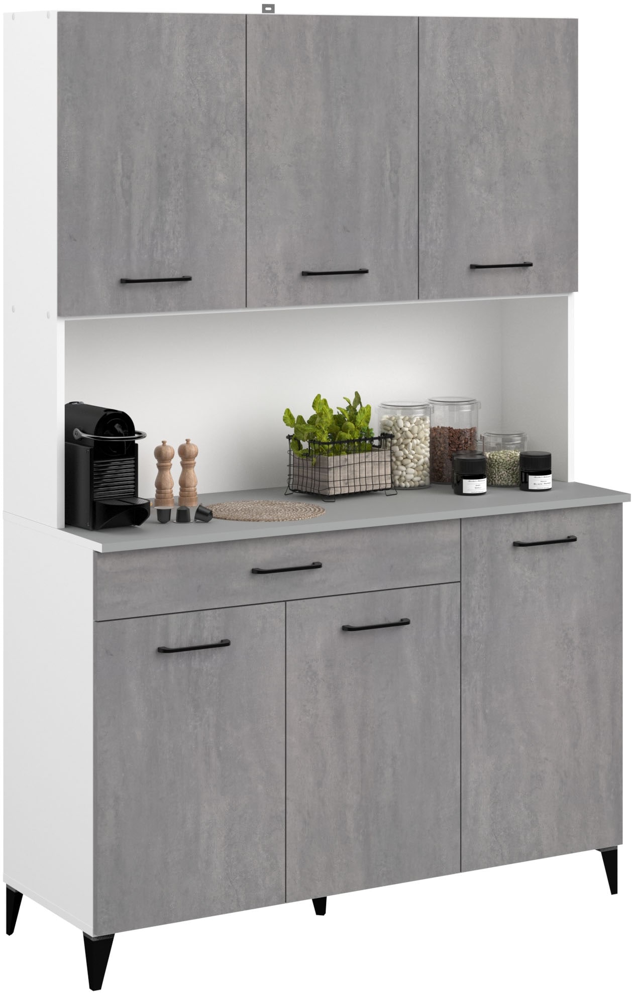 Parisot Buffet »Parisot Malice 11, (B/H/T ca. 120x180x44)« 1 Stk. tlg. ohne Elektrogeräte