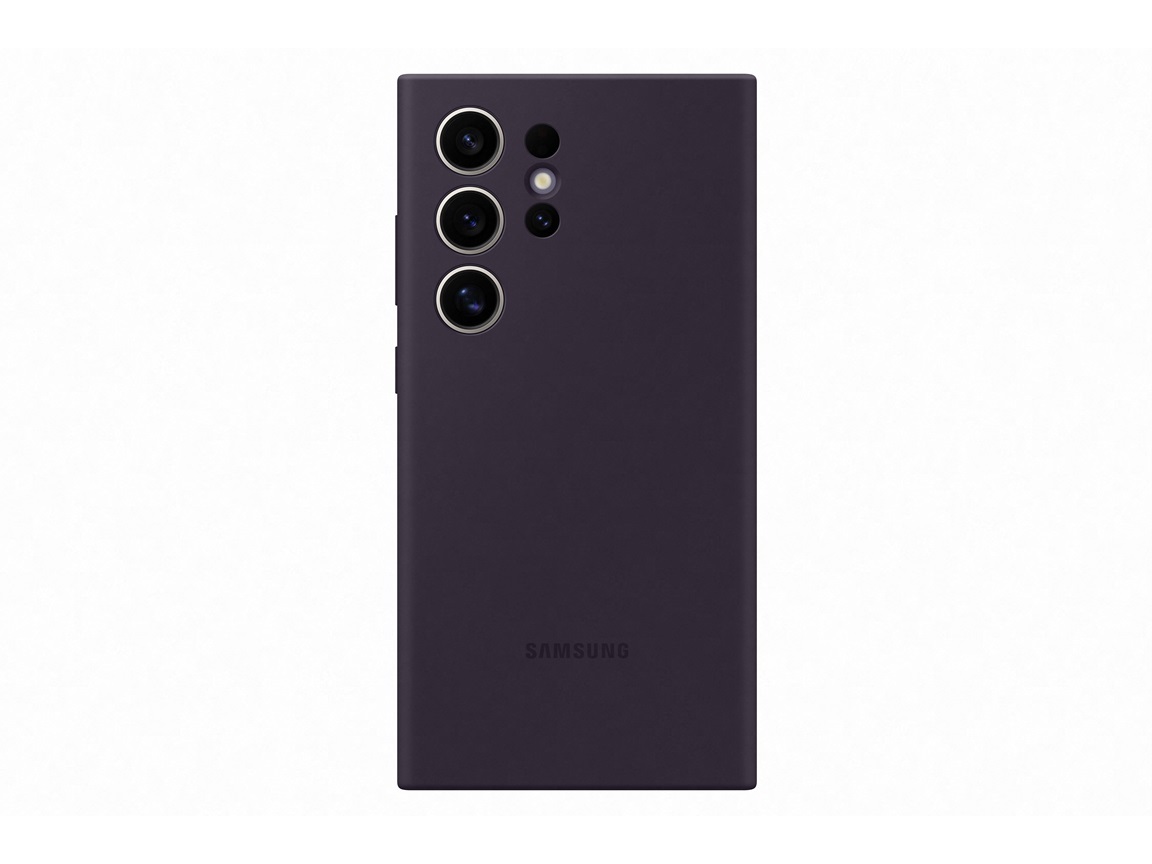 CAPA SILICONE S24 ULTRA SAMSUNG EF-PS928TEEGWW VIOLETA ESCURO