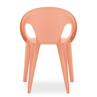 Armlehnstuhl Bell Chair, Orange