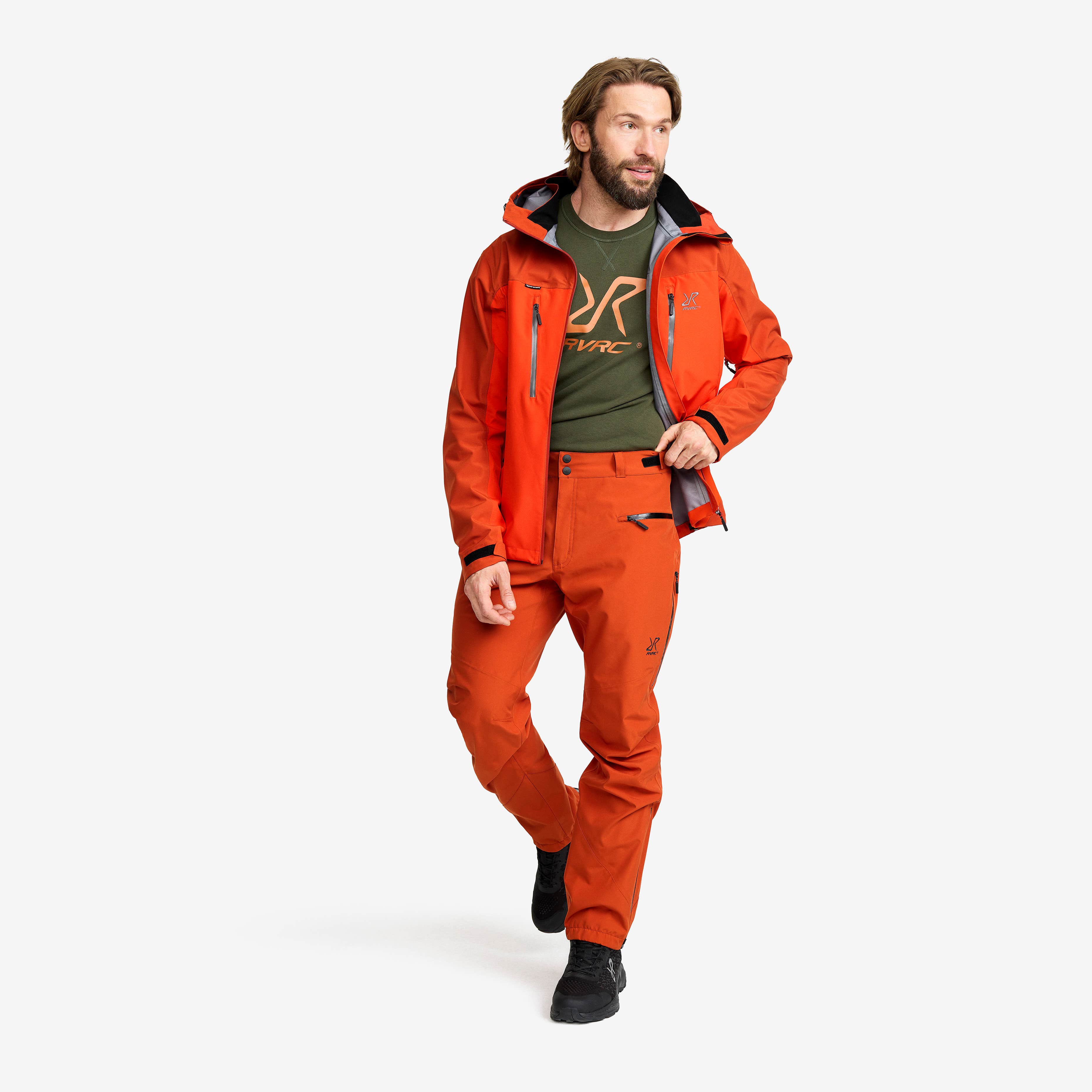 Silence Proshell 3L Pants Herre Rooibos Tea