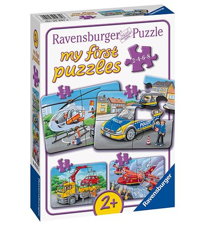 Ravensburger Puzzlespiel - My First - 4 Verschiedene - My Notfal