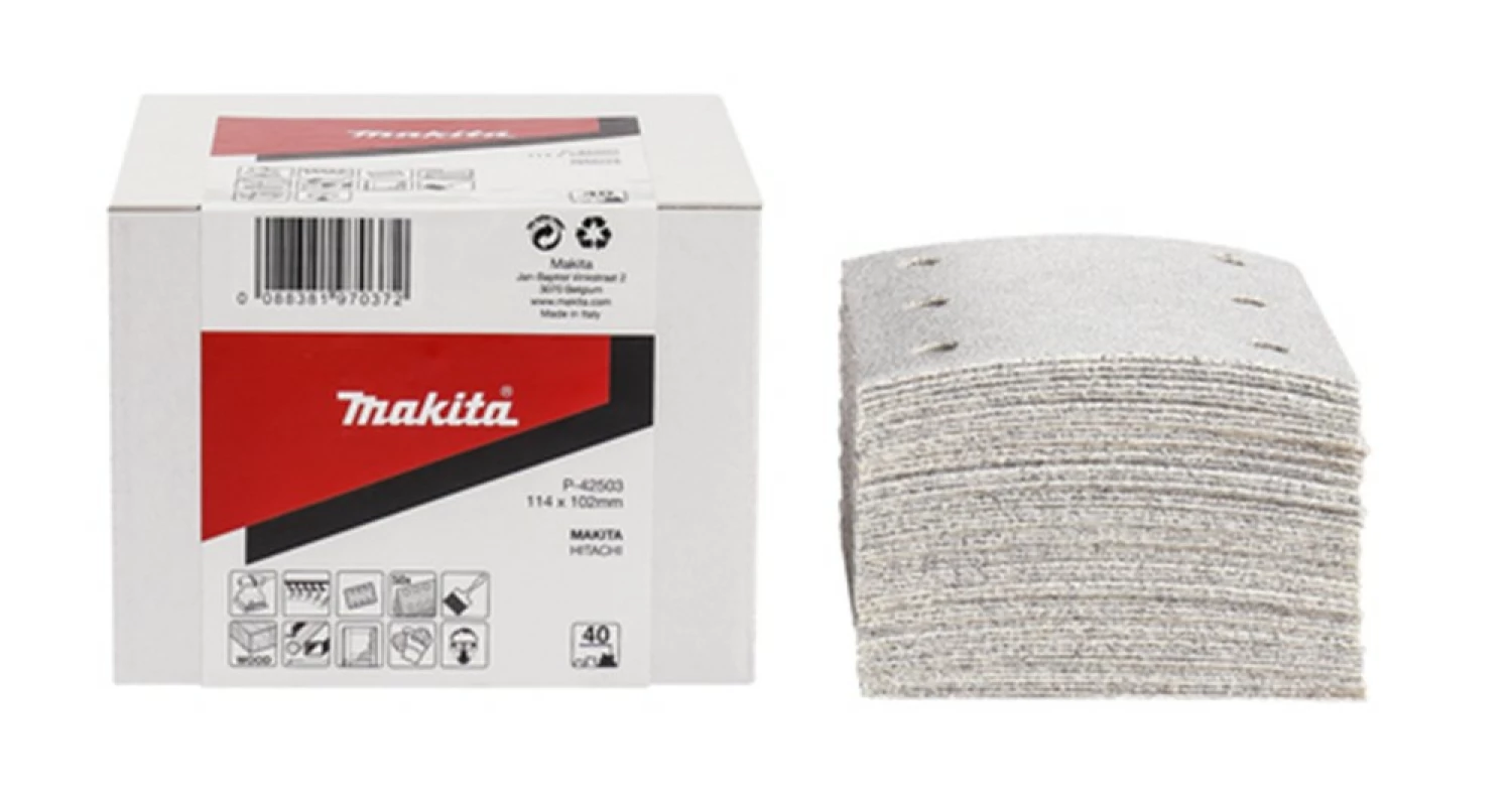 Makita P-42531 Schuurvellen - 114 x 102 x K100 (50st)
