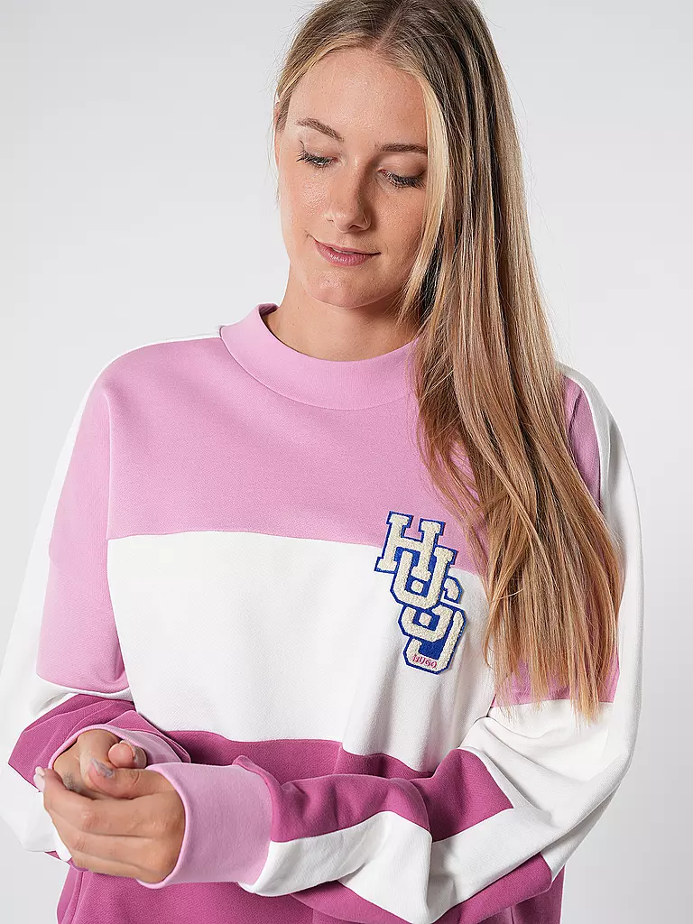 HUGO Sweatshirt  rosa