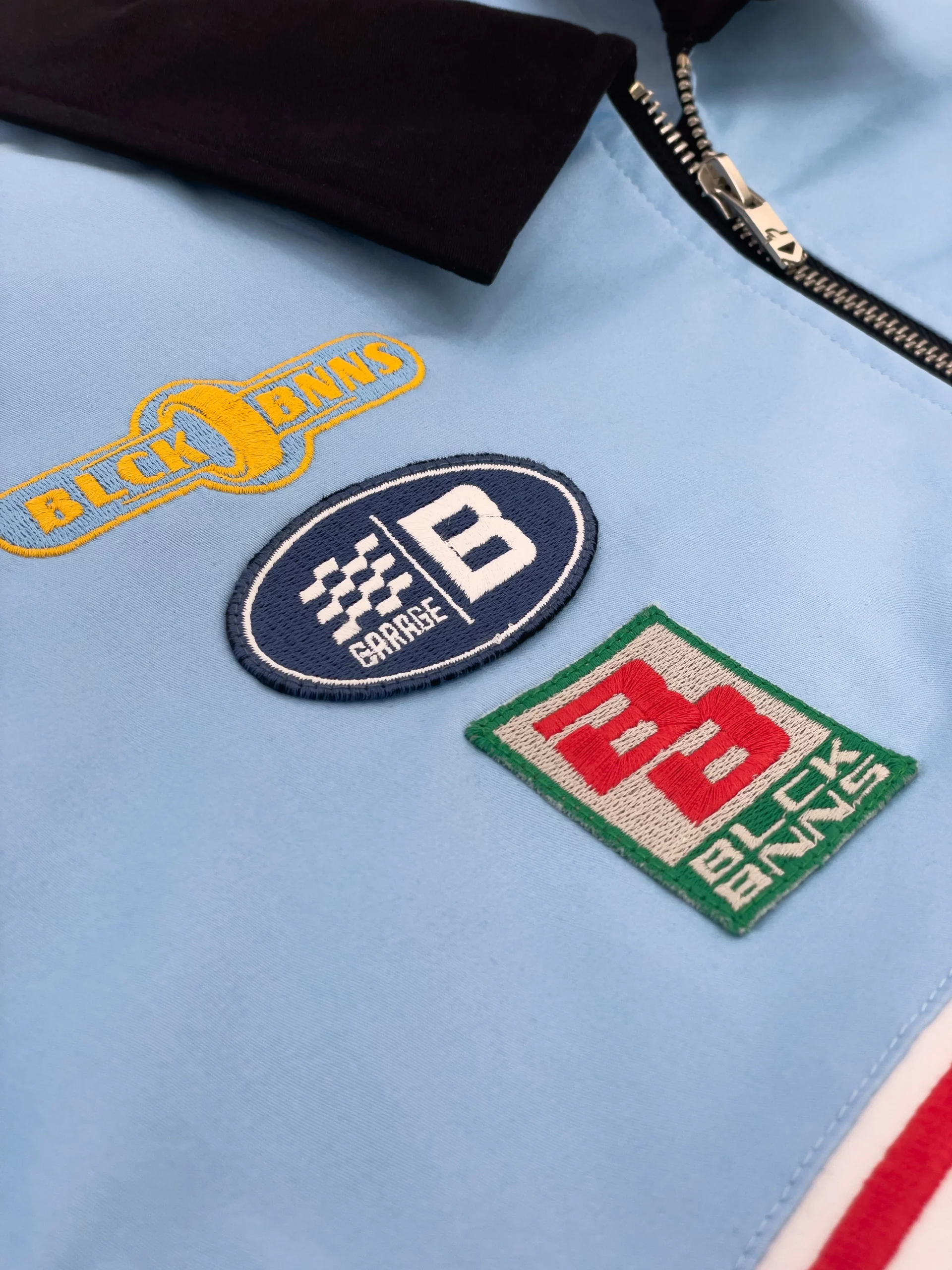 Black Bananas Racing Jack Heren Zwart/Blauw