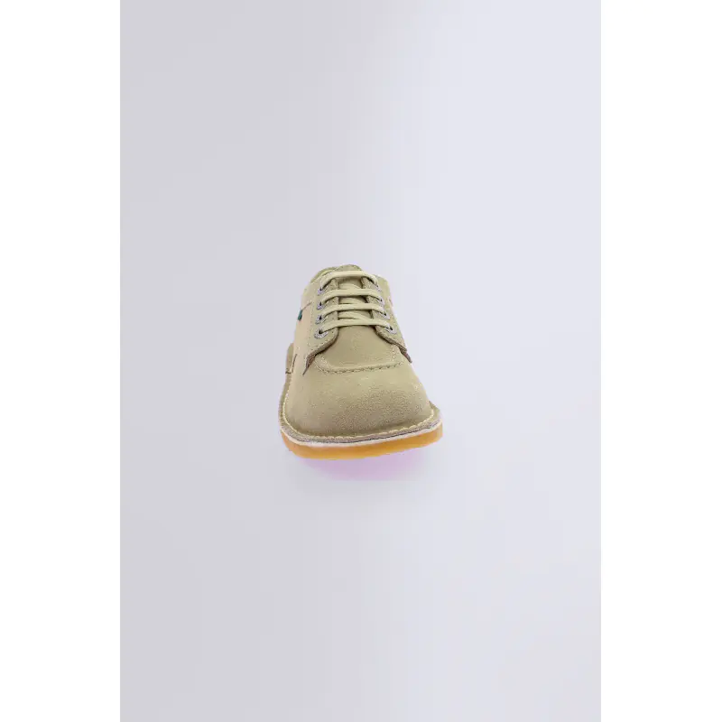 Kick karma Beige clair DERBIES Cuir  Femme