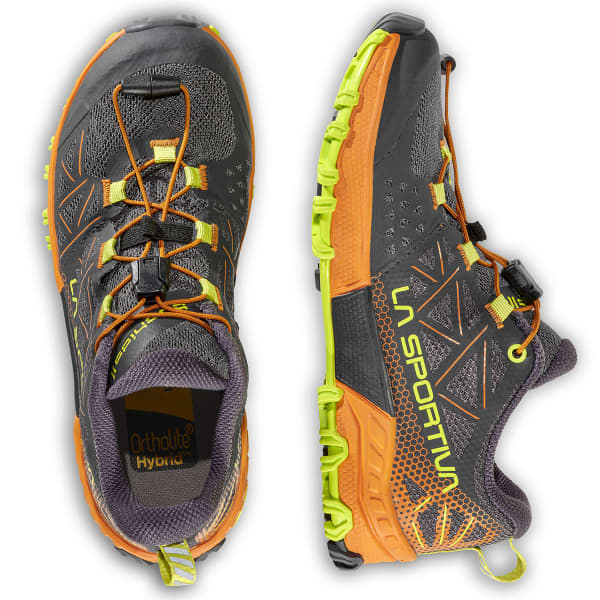 Chaussure trail LA SPORTIVA BUSHIDO II JR CARBON/HAWAIIAN SUN