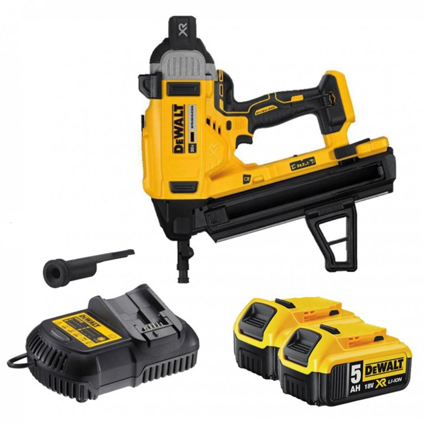 DeWALT DCN890P2 18V Li-Ion Accu betontacker in koffer (2x 5,0Ah accu)