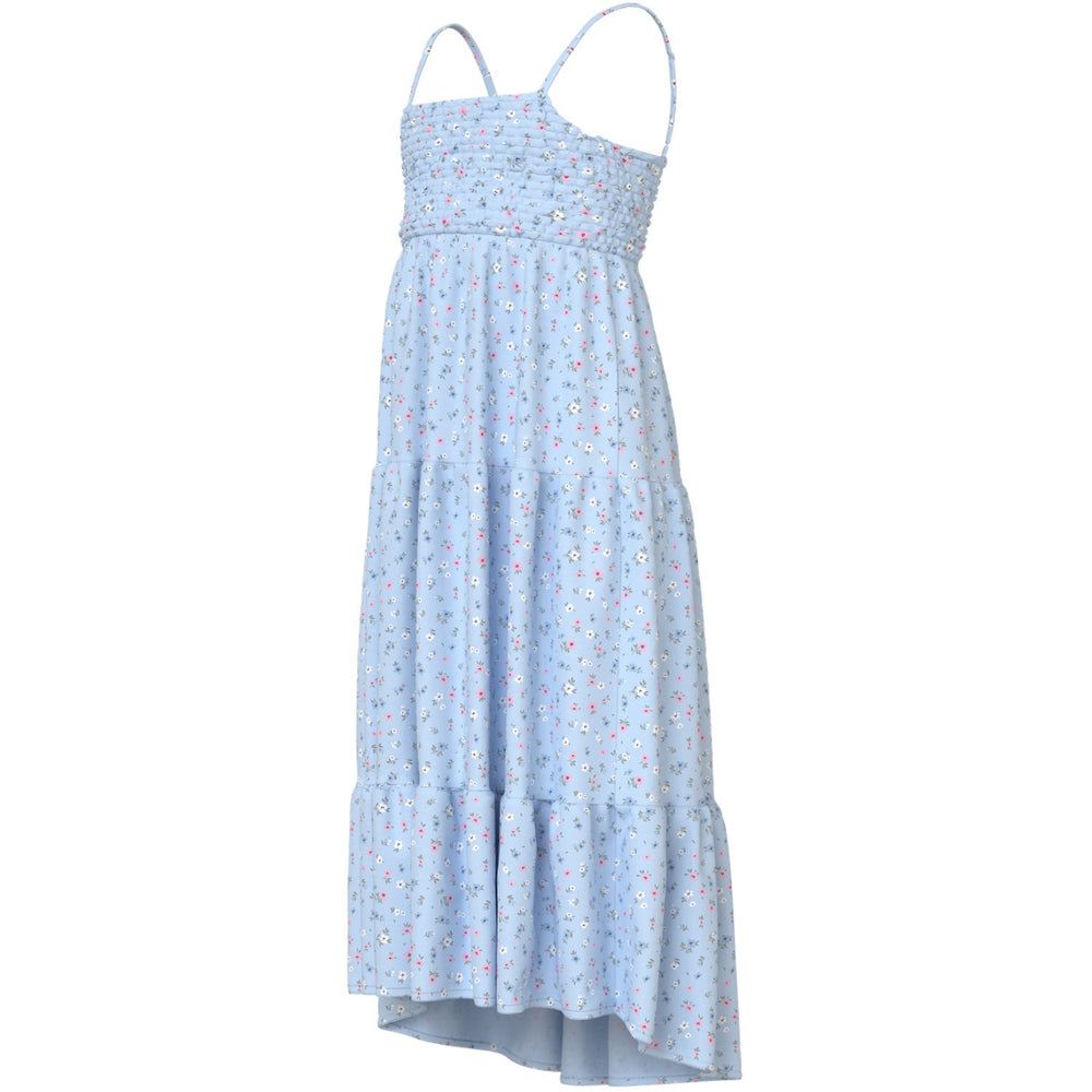 Køb Name It Ice Water Small Floral Nkfvinaya Strop Maxi Kjole