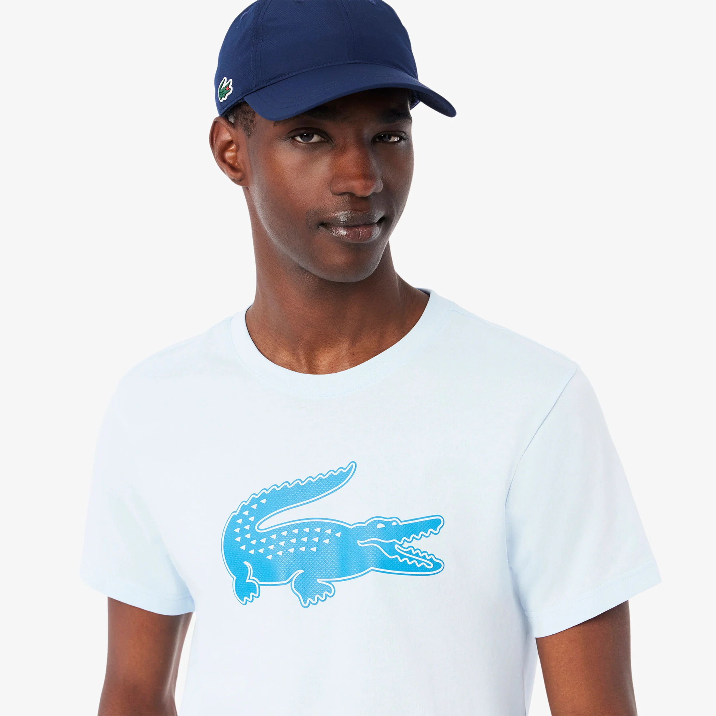 Lacoste T-shirt Hommes - Bleu Clair , Bleu