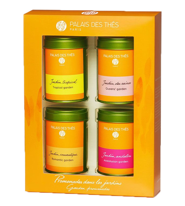 Coffret de 4 Infusions Promenades dans les Jardins - PALAIS DES THÉS