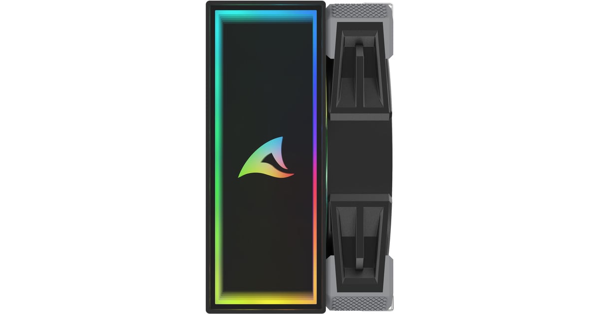 SharkoonA50 RGB CPU-koeler  (Zwart, 4-pins PWM fan-connector)