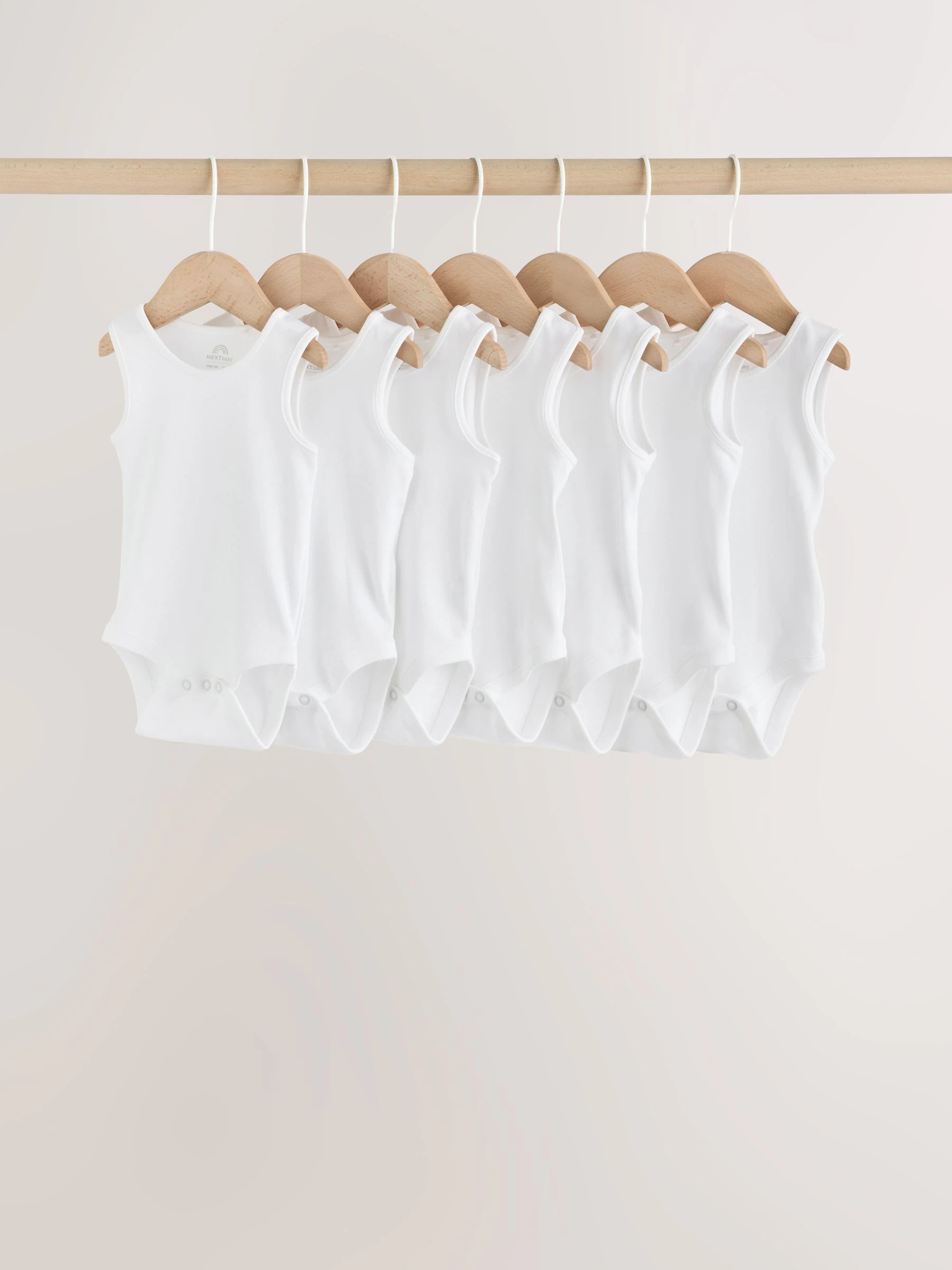 Wit - Babyrompertjes met hemdje