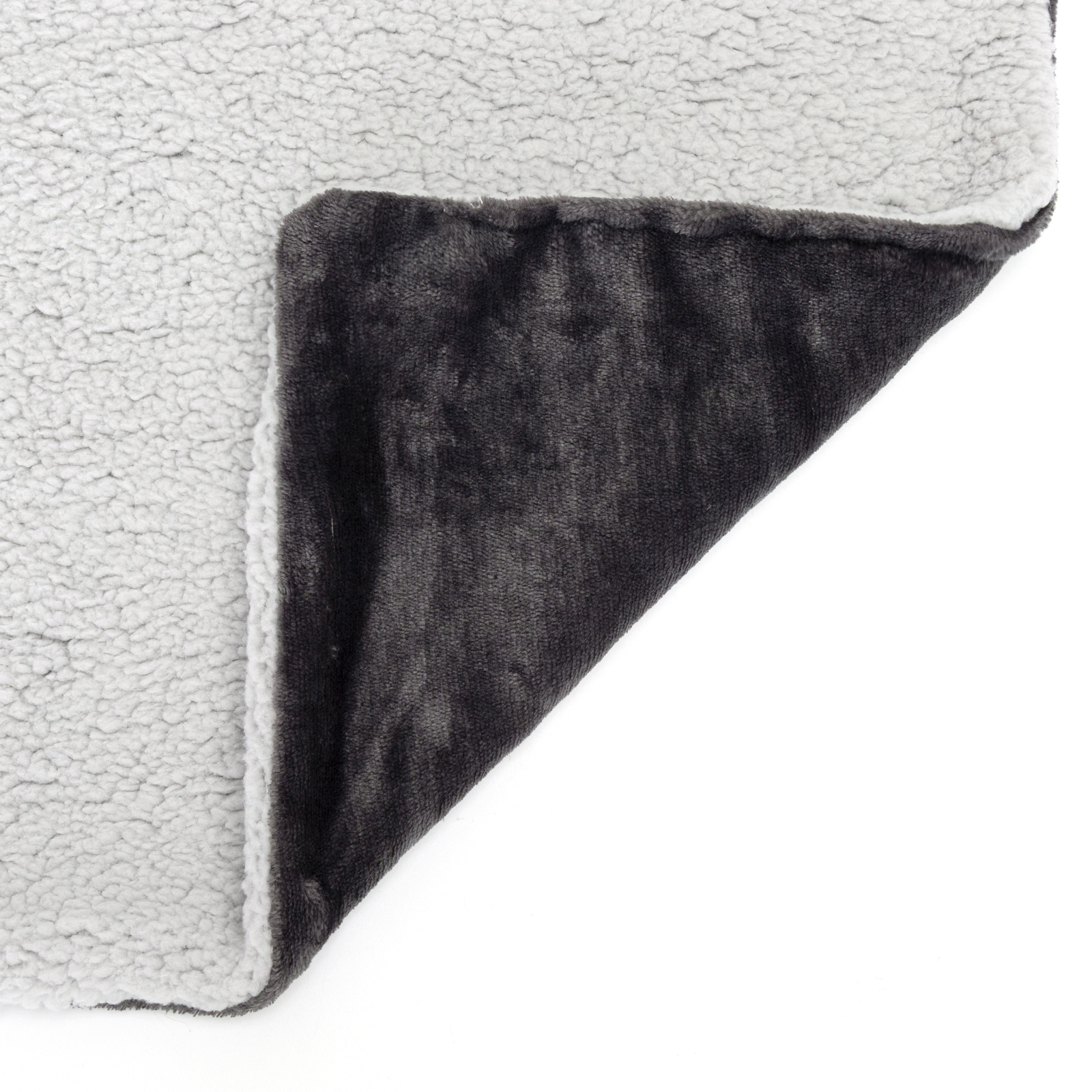 Manta Nobleza para Cães, Manta Macia de Pelúcia para Gatos e Outros Animais de Estimação, Manta Lavável de Dupla Face, Cinza, 120*100cm