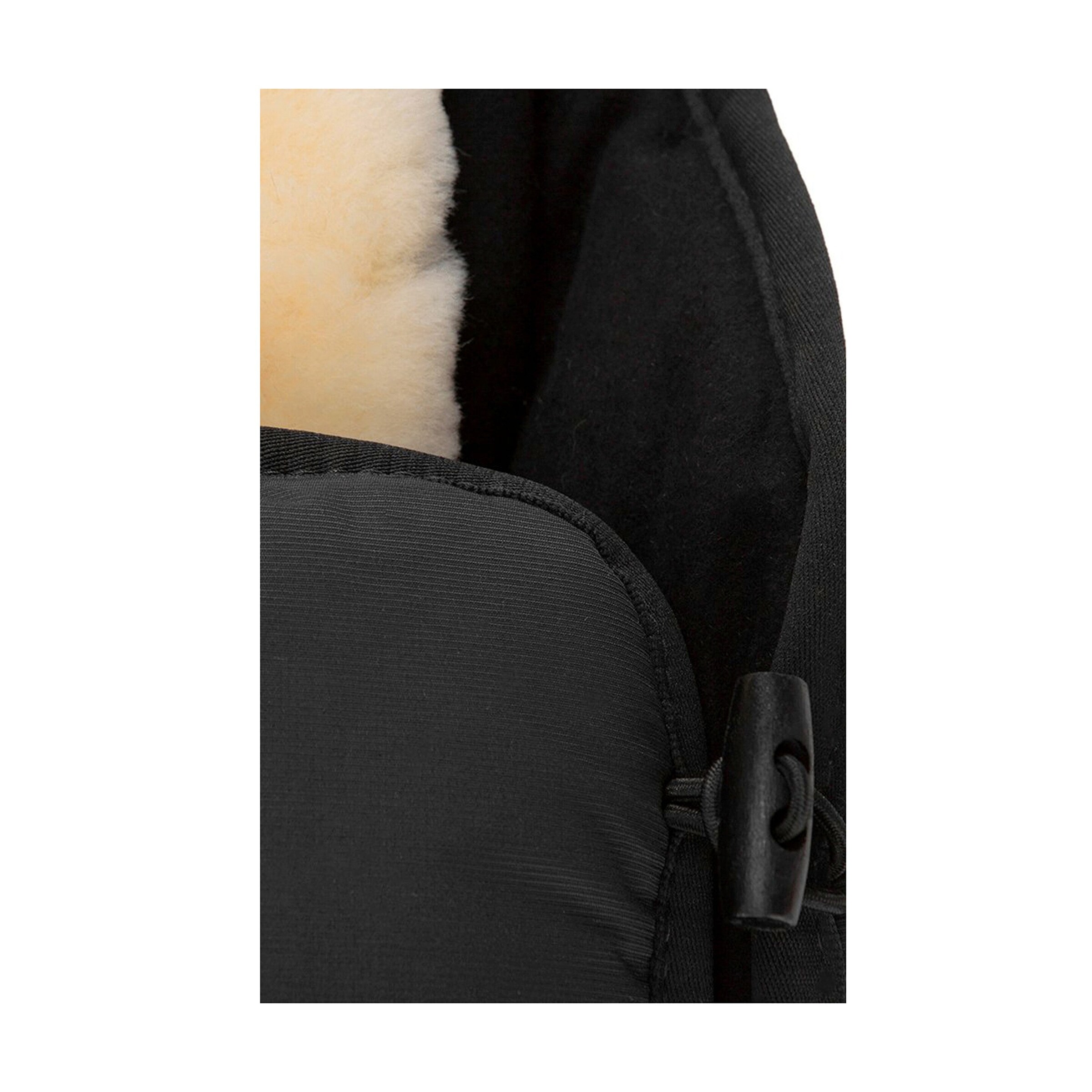 Werner Christ Baby Lammfell-Fußsack Cortina black