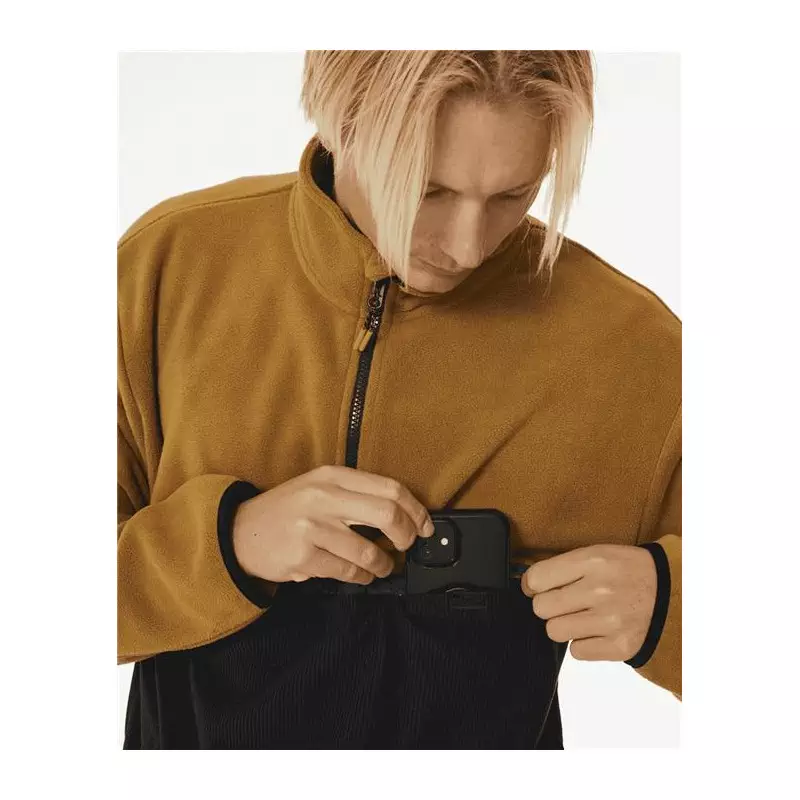 Sweat RIPCURL Journey Polar Fleece Crew Black