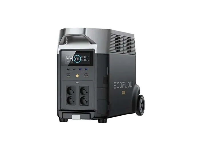EcoFlow Delta Pro - Transportabel strømstation - AC 220-240 V - litiumjernfosfat - 3600 Wh - Wi-Fi, Bluetooth - output-stikforbindelser: 14