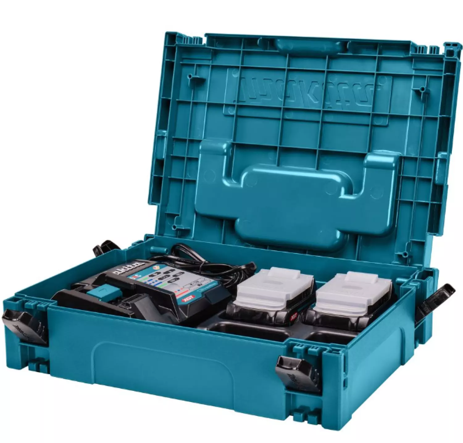 Makita 191V27-4 40V XGT Li-Ion accu starterset (2x 2,5Ah)   lader in Mbox