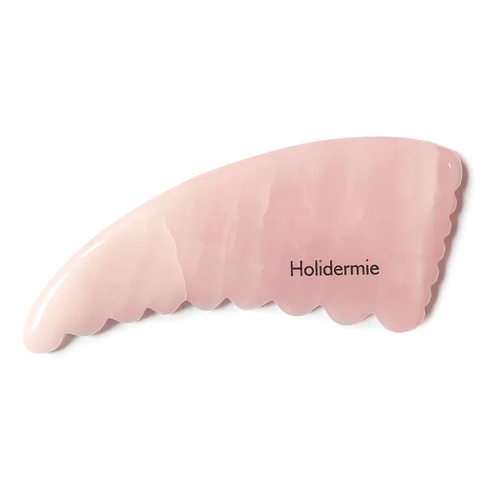 Holidermie Gua Sha corps en Quartz Rose
