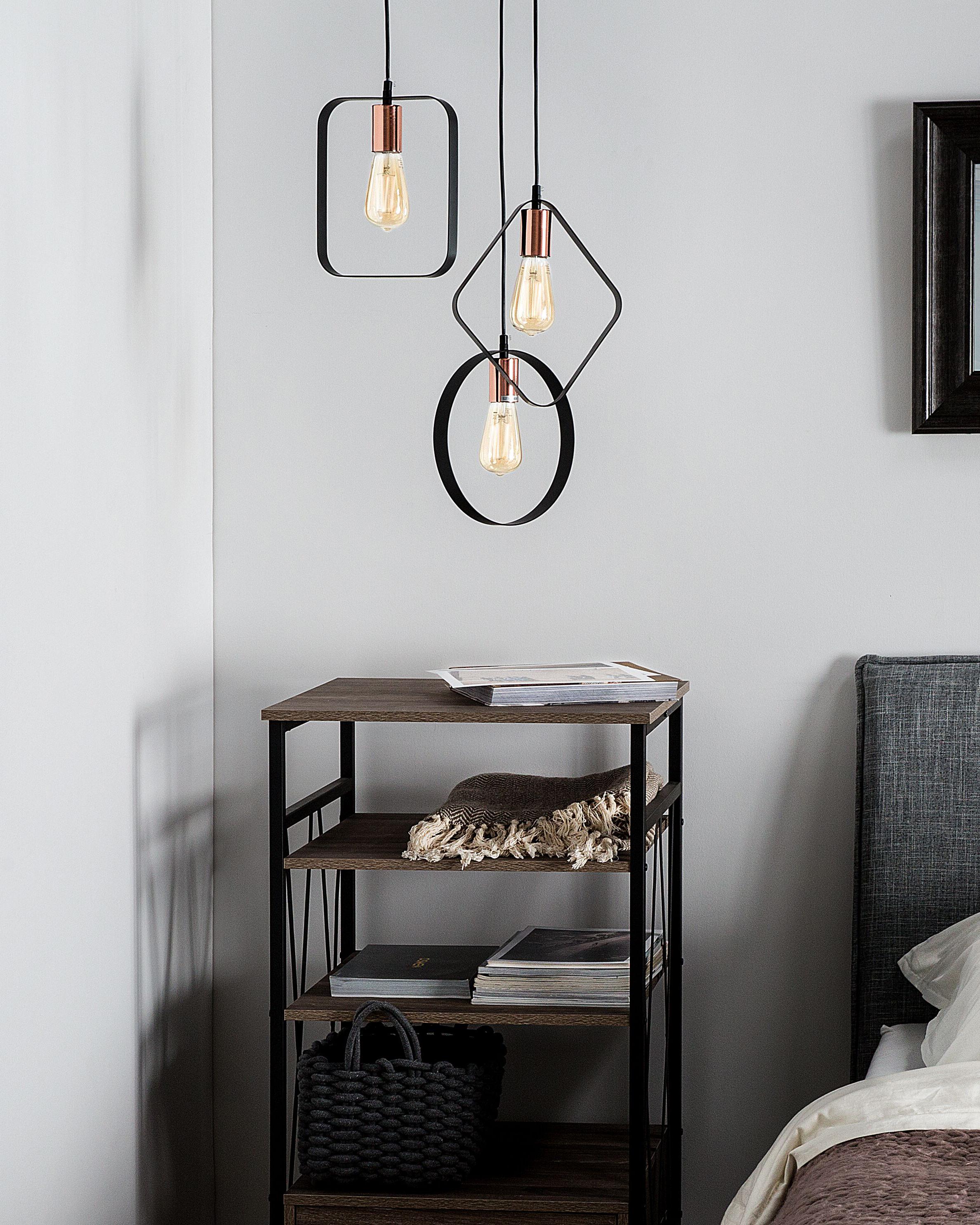 Hanglamp VOMANO Metaal Zwart