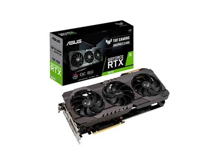[OUTLET] - ASUS TUF Gaming GeForce RTX 3060 Ti V2 OC Edition, GeForce RTX 3060 Ti, 8 GB, GDDR6, 256 bit, 7680 x 4320 pixlar, PCI Express x16 4.0 - LHR
