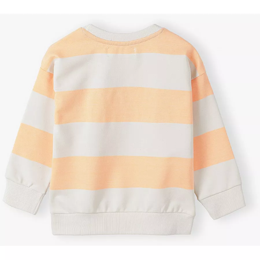 MINOTI Sweatshirt Epic OrangeWeiß