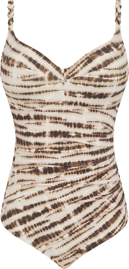 Chantelle Emblem Covering Underwired Swimsuit Multi