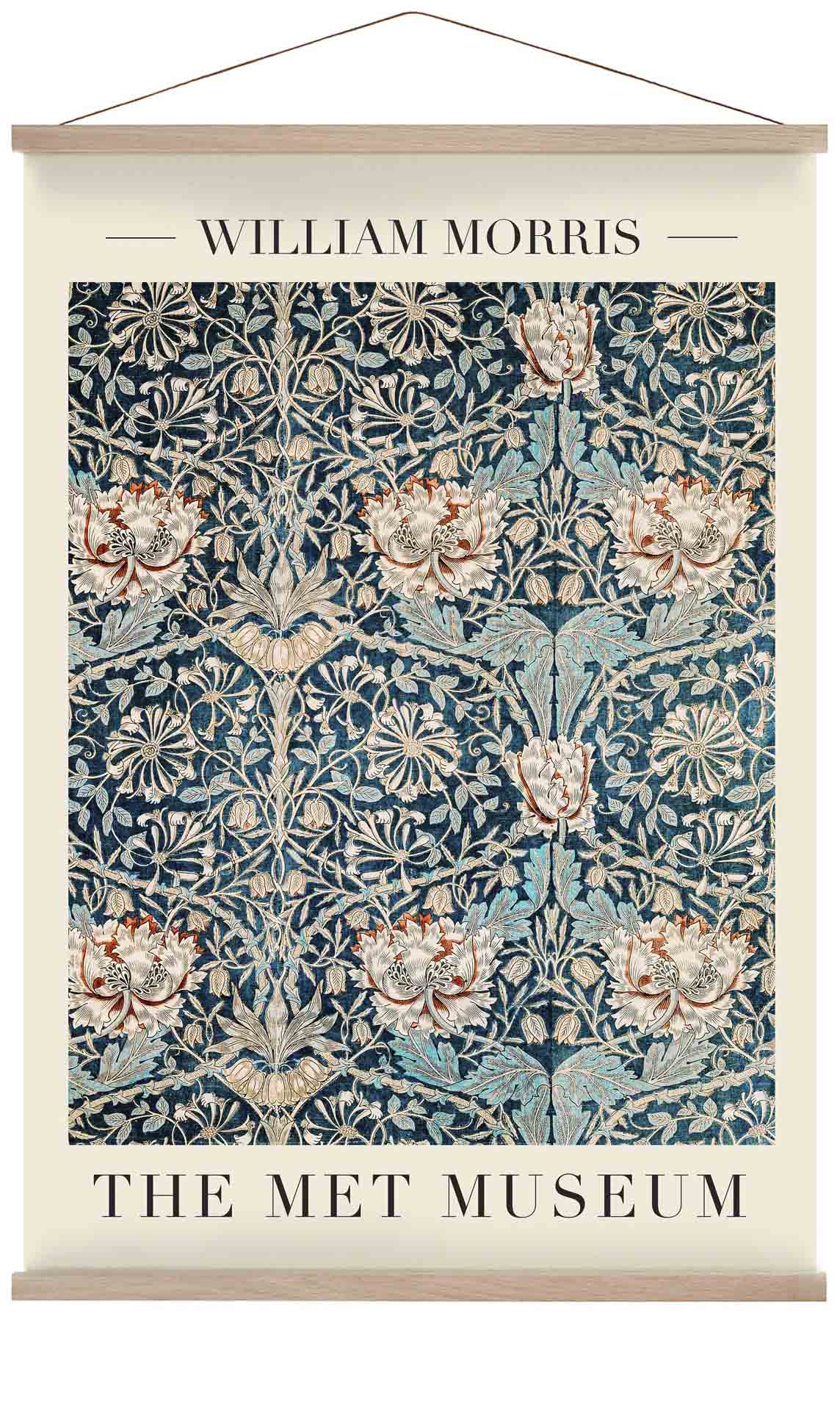 William Morris Honeysuckle Pattern VI Kunstausstellung