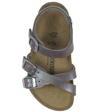 Birkenstock Sandalen - Kumba - Saffiano Irisierend Viola