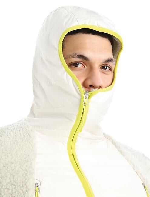 ICEBREAKER - REALFLEECE SHERPA LS ZIP HOOD M