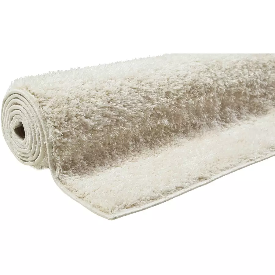 Esprit Hochflorteppich #Swagger Shag creme weiß
