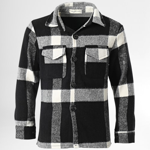 Surchemise Enfant 728 Noir Blanc