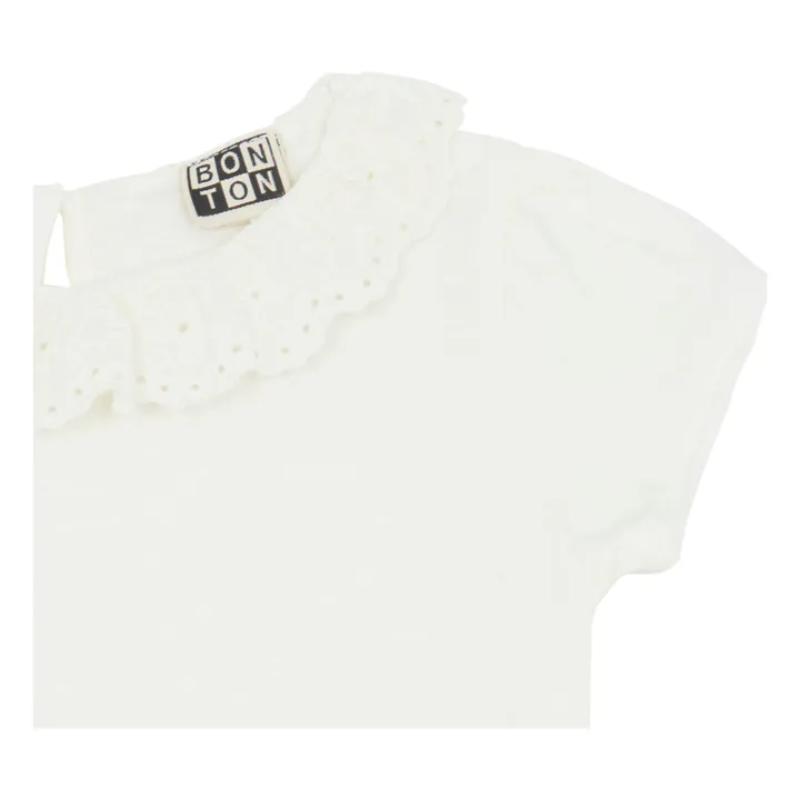 Bonton T-Shirt Irisa Coton Bio | Ecru