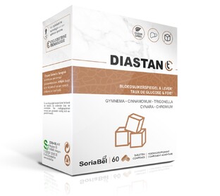 Soria Natural Soria Diastan Tabletten - met Fenegriek en Kaneel 60TB