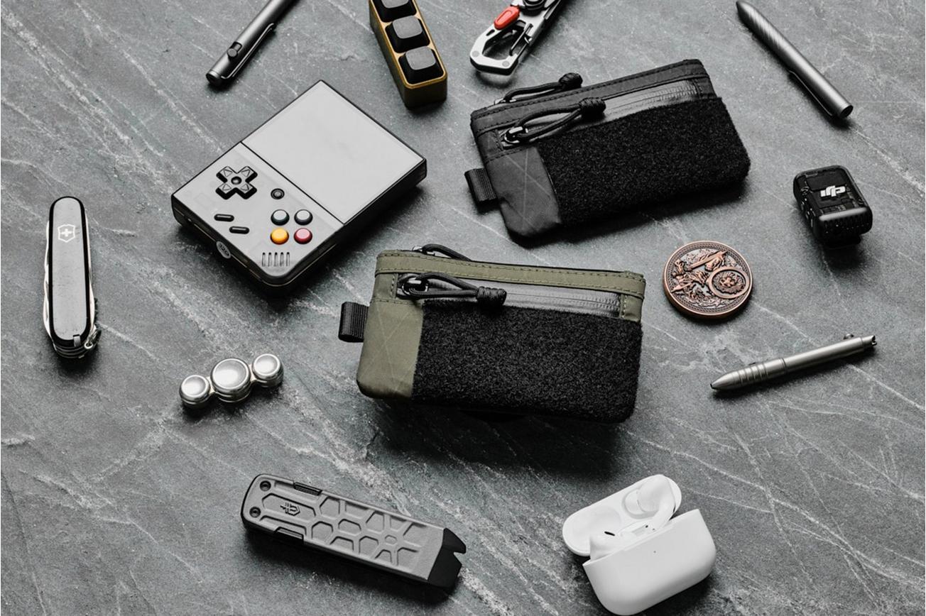 Alpaka Gear Zip Pouch Pro Hook & Loop AD010750103 Black, X-Pac VX21, portemonnee en EDC-organizer