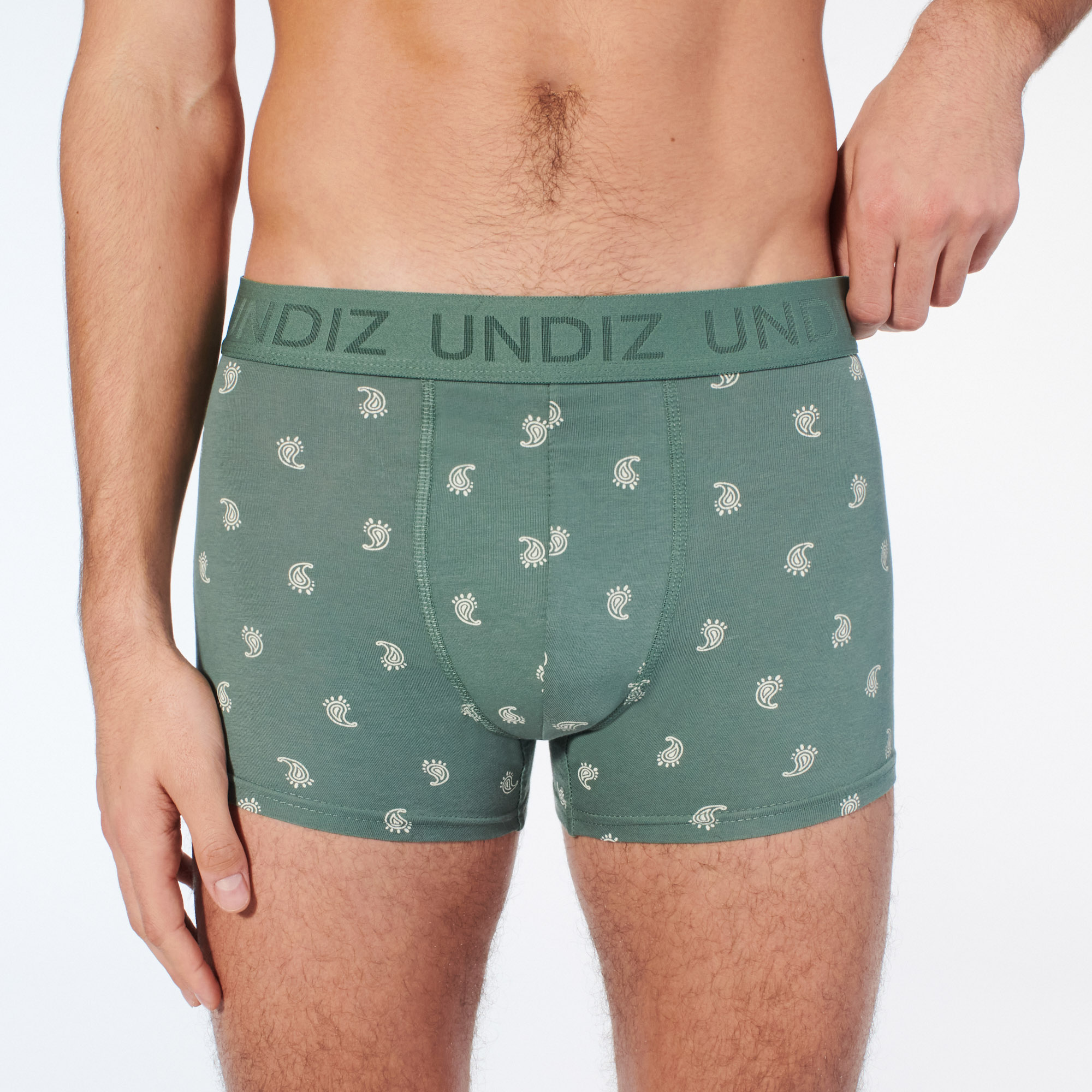 Boxer à motifs bandana en coton