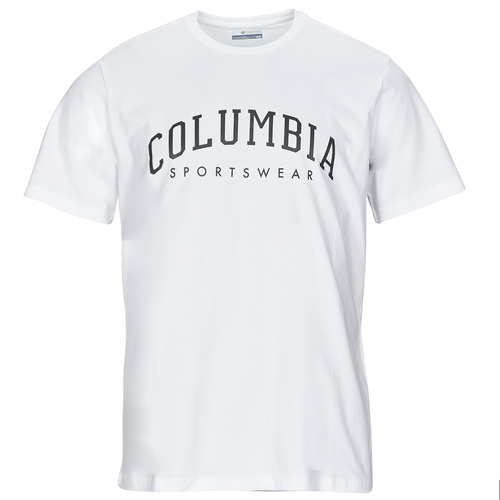 Columbia - ROCKAWAY RIVER GRAPHIC SS TEE - Blanc