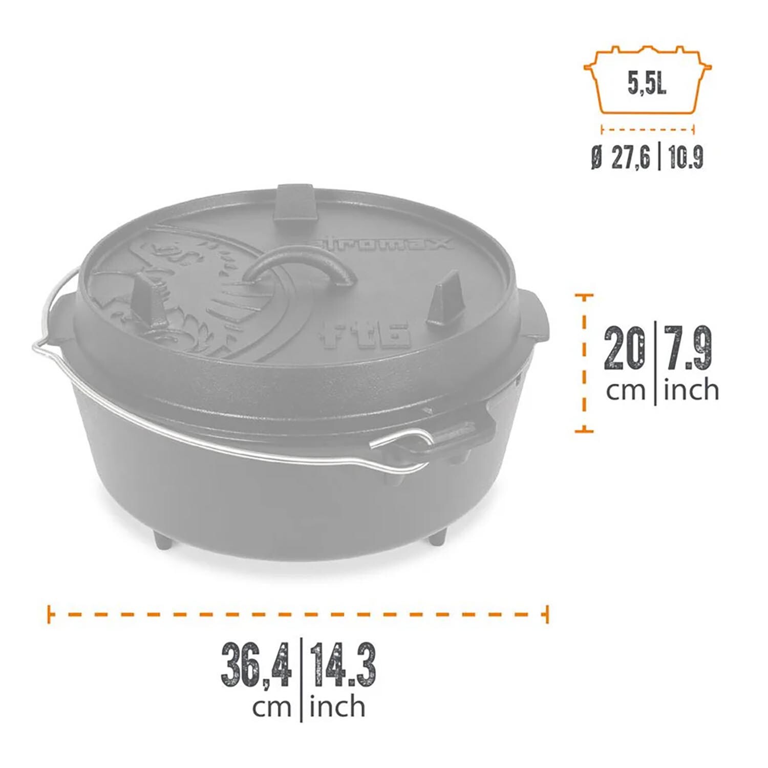 Petromax Dutch Oven Ft6