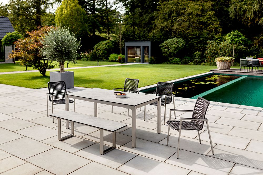 Gartentisch VELINA 160x95x76cm