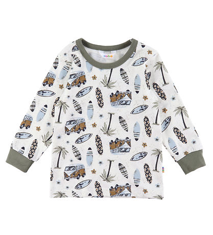 Joha Schlafanzug - Off White m. Print